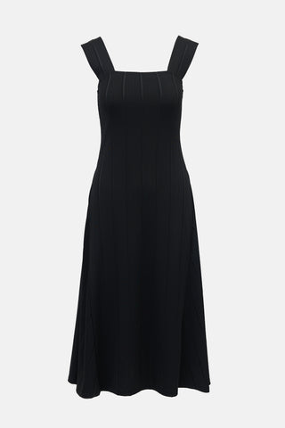 Theory Ribbed Knit Midi Dress