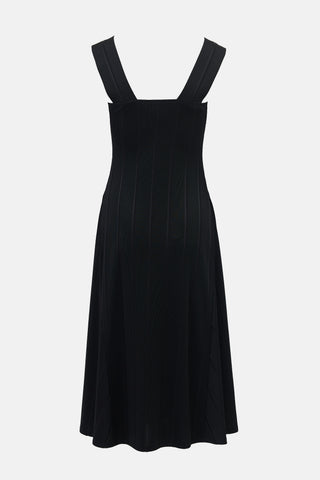Theory Ribbed Knit Midi Dress