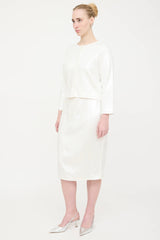 Theory Sequin Jacket and Skirt Co-Ord  Set