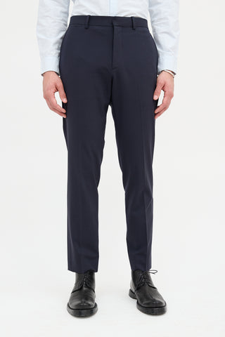 Theory Wool Slim Leg Trouser