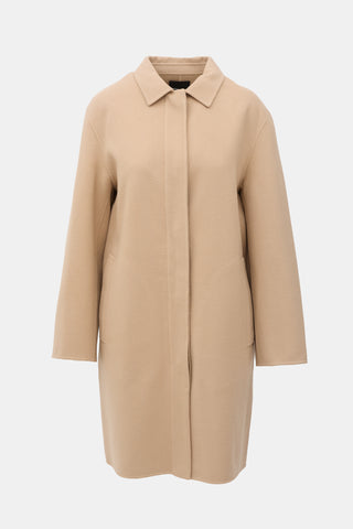 Theory Wool & Cashmere Car Coat