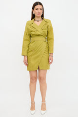 Thierry Mugler Vintage Wrap Trench Dress