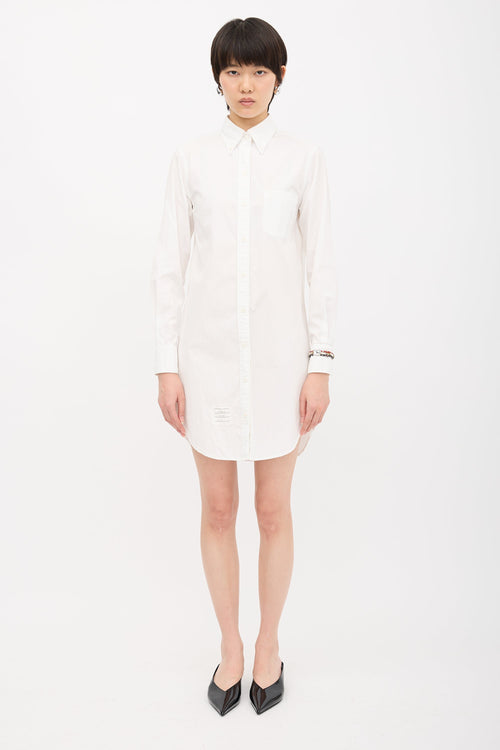 Thom Browne Embellished Cuff Dress