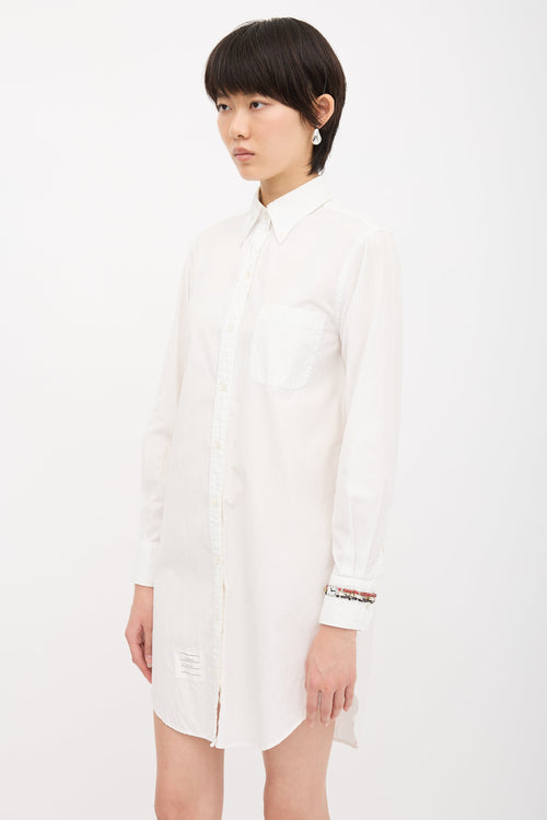 Thom Browne Embellished Cuff Dress