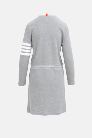 Thom Browne Drawstring Mini Dress