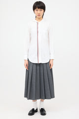 Thom Browne Hooded All Or Nothing Shirt