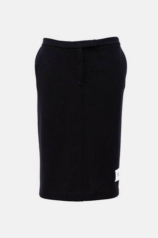Thom Browne Knit RWB Midi Skirt