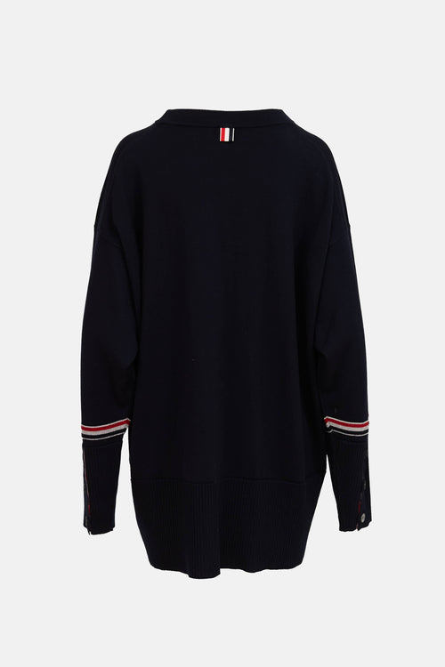 Thom Browne Exaggerated Wool Sweater