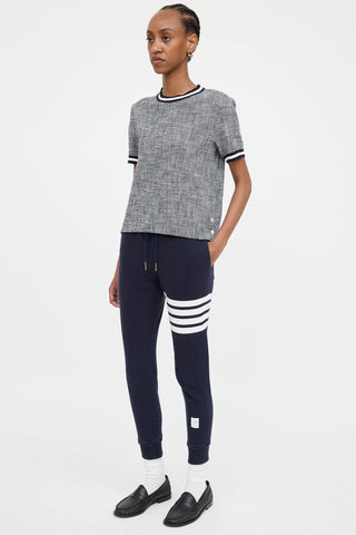Thom Browne 4-Bar Jogger Pant