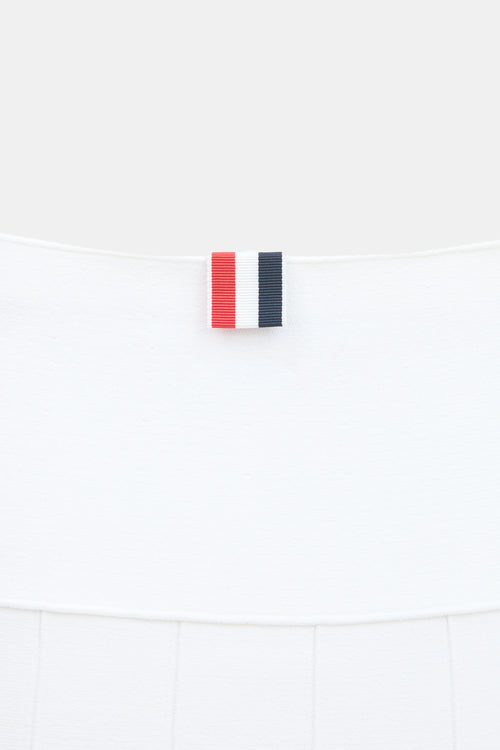 Thom Browne Pleated Midi Skirt