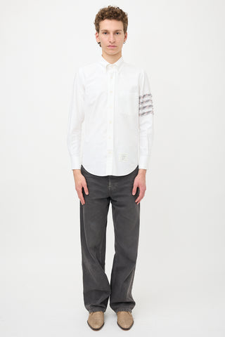 Thom Browne RWB Button Up Shirt