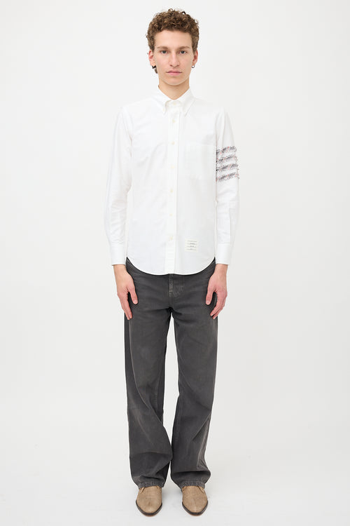 Thom Browne RWB Button Up Shirt