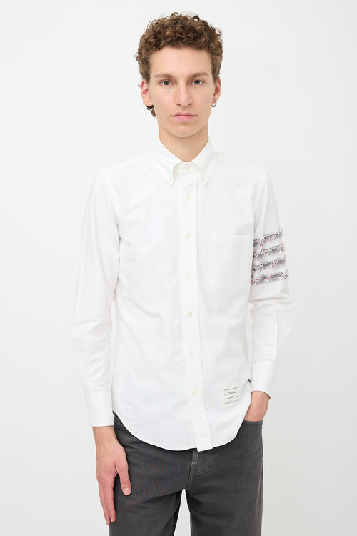 Thom Browne RWB Button Up Shirt