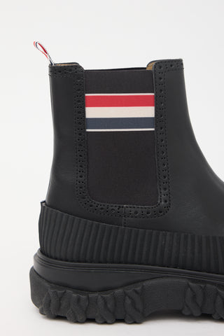 Thom Browne RWB Stripe Duck Boot