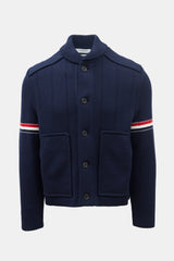 Thom Browne Rib Knit RWB Jacket