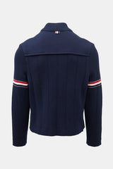 Thom Browne Rib Knit RWB Jacket