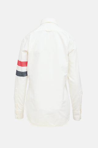 Thom Browne 4-Bar Oxford Shirt