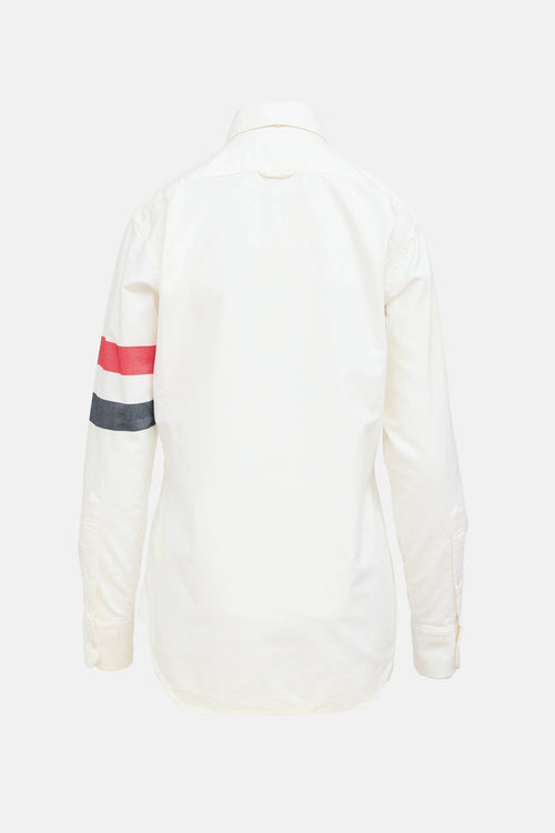 Thom Browne 4-Bar Oxford Shirt