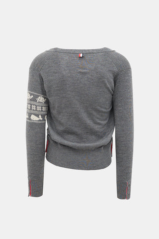 Thom Browne Wool Cardigan