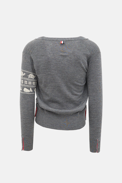 Thom Browne Wool Cardigan