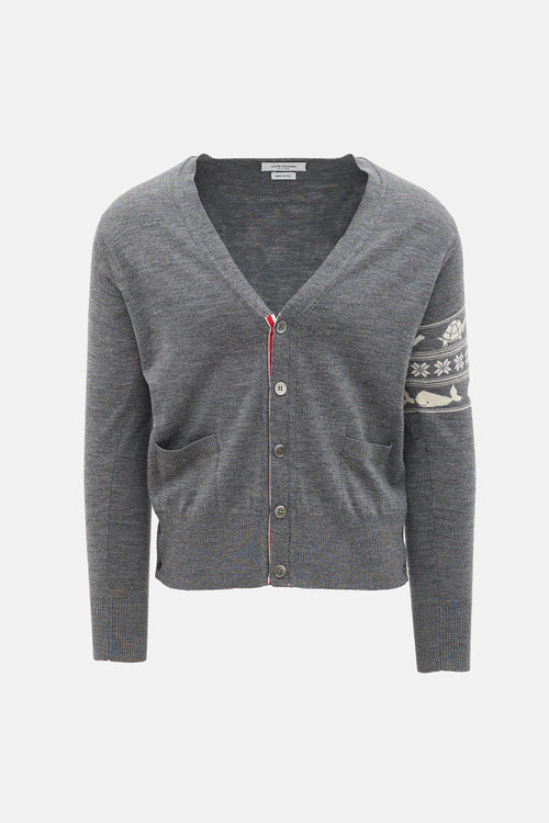Thom Browne Wool Cardigan