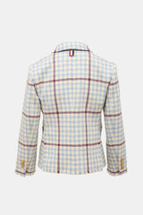 Thom Browne Wool Checked Blazer