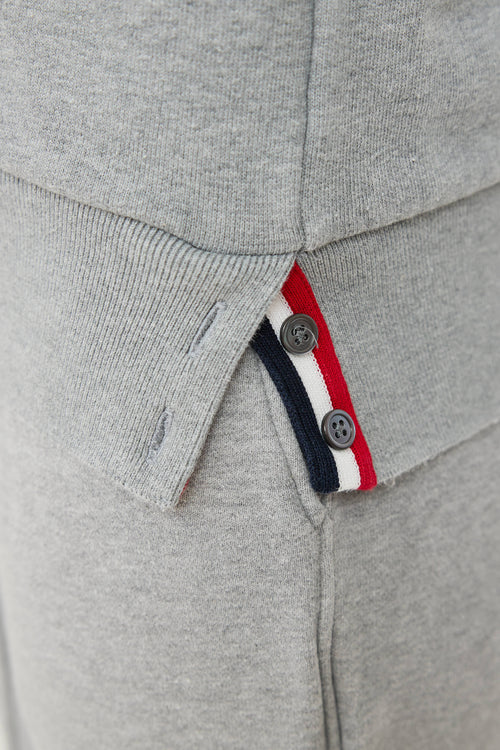 Thom Browne Webbed Striped Sweatshirt