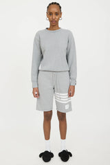Thom Browne 4-Bar Sweat Shorts