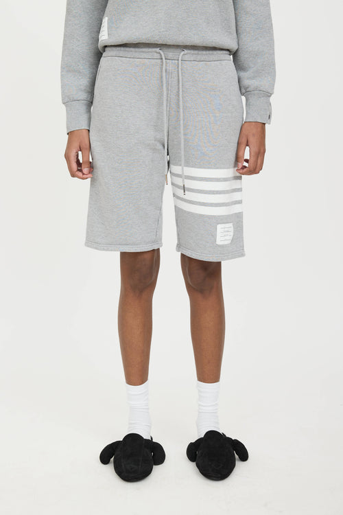 Thom Browne 4-Bar Sweat Shorts