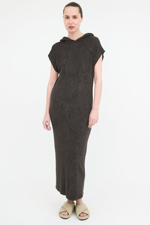Thom Krom Terry Hooded Dress
