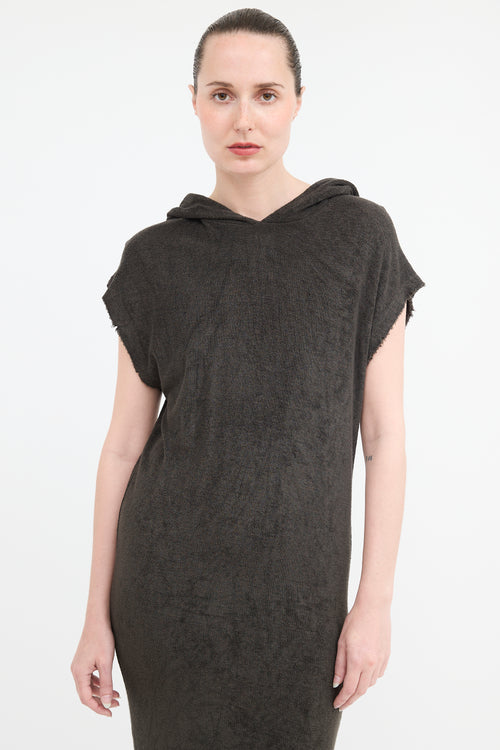 Thom Krom Terry Hooded Dress