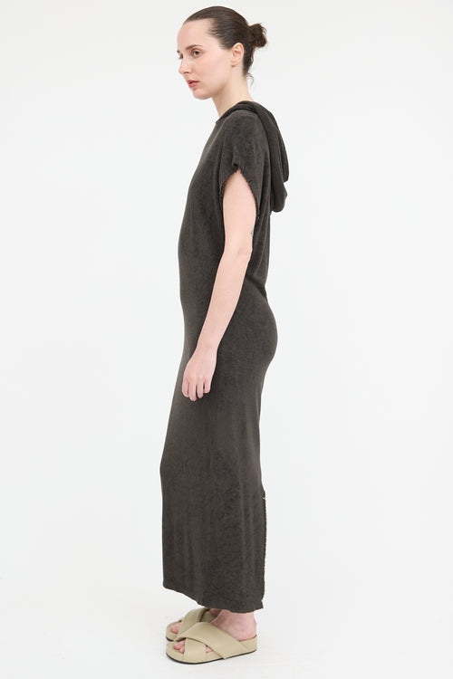 Thom Krom Terry Hooded Dress