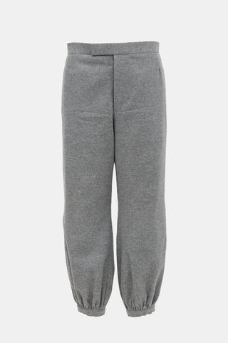 Thom Browne Boiled Wool Pantaloon Trouser