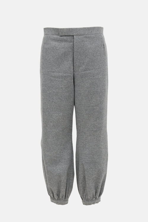 Thom Browne Boiled Wool Pantaloon Trouser