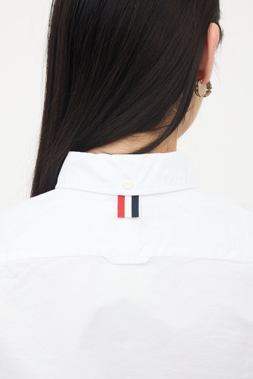 Thom Browne Button RWB Shirt
