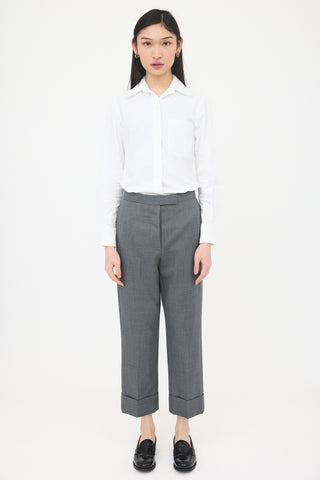 Thom Browne Button RWB Shirt