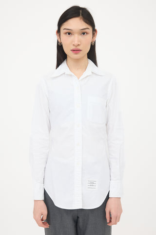 Thom Browne Button RWB Shirt
