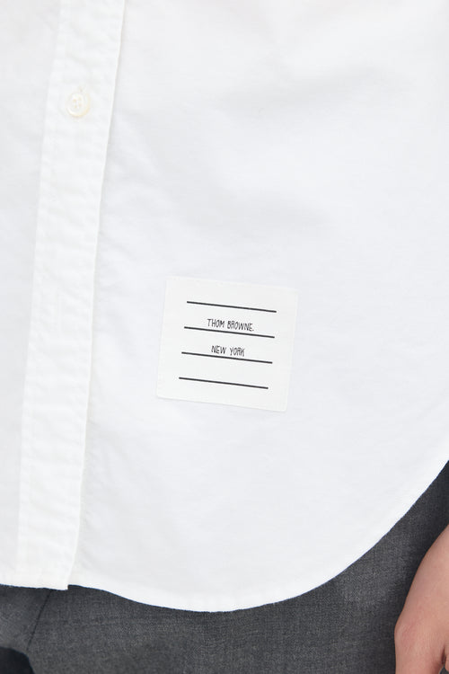 Thom Browne Button RWB Shirt