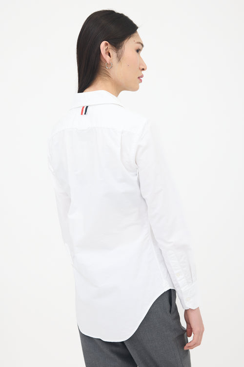 Thom Browne Button RWB Shirt