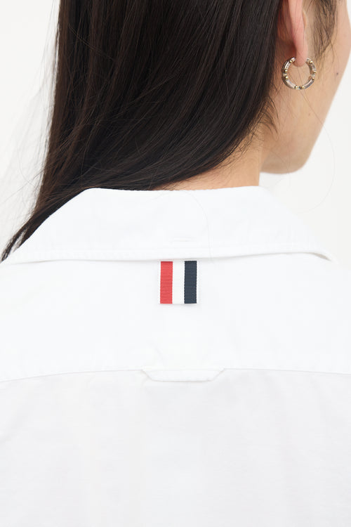 Thom Browne Button RWB Shirt
