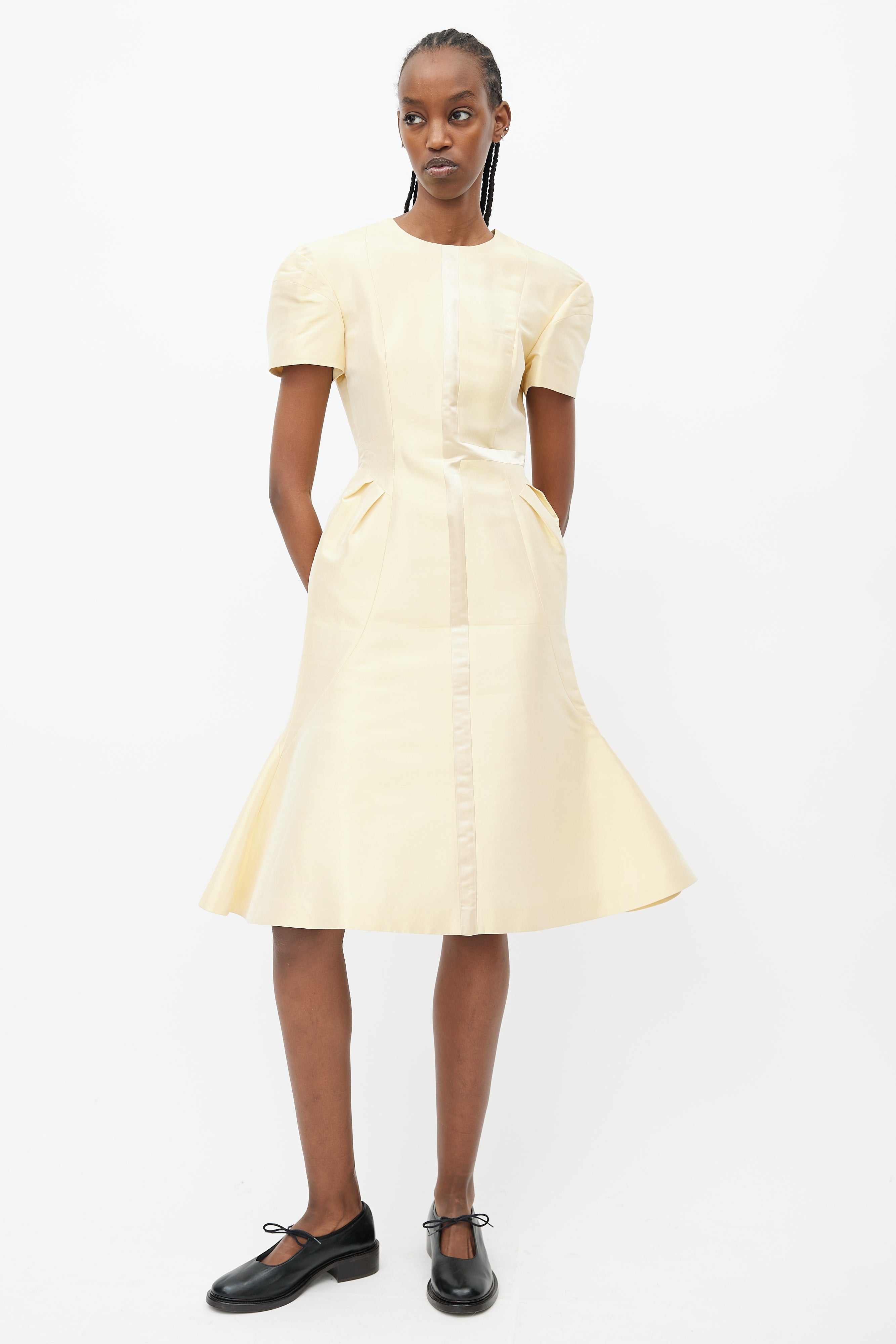 thom midi dress THOM KROM Ribbed Cotton Midi Dress with Back Cut-Out Moka by THOM KROM