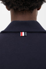 Thom Browne Jersey 4-Bar Zip Cardigan