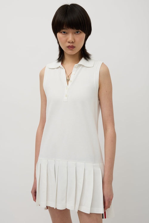 Thom Browne Knit Polo Dress