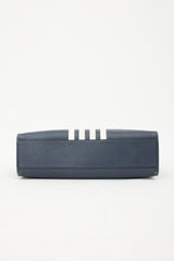 Thom Browne Leather Four Bar Squared Tote