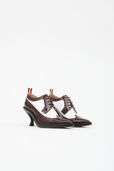 Thom Browne Longwing Spectator Brogue Heel