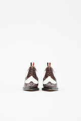 Thom Browne Longwing Spectator Brogue Heel
