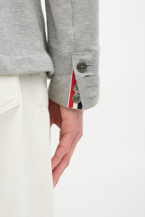 Thom Browne Patch Pocket Four Bar Jacket