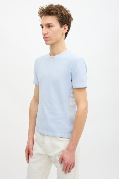 Thom Browne Pique Four Bar T-Shirt