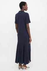 Thom Browne Pleated Polo Dress