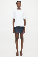 Thom Browne Poplin Checked Blouse